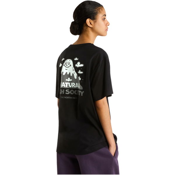2026 The North Face Natutal High Society T-Shirt NF0A8JPQ - Black